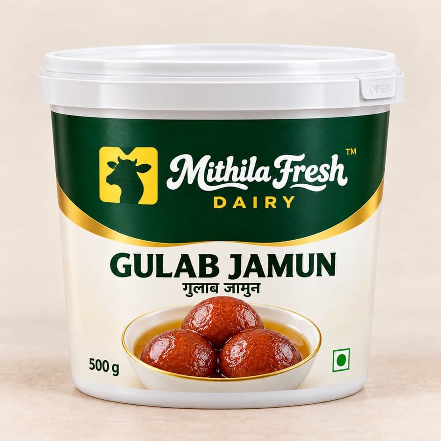 Mithila Fresh Dairy gulab jamun pack